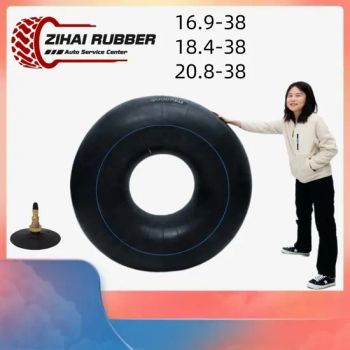 Zihai Factory 16.9-38 18.4-38 20.8-38 Agricultural Agr R1 Bias Farmer Butyl Natural Tyre Tire Rubber Inner Tube - Pingdu Zihai Rubber Manufactory - China