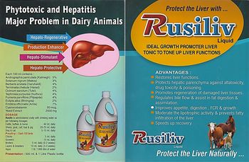 Prepratation of a Kind Used in Animal Feeding Feed Premix / supplement - Rusipharmapvtltd - India