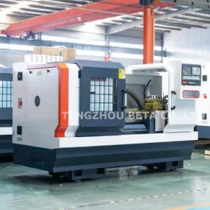 New Fanuc Control Horizontal Flat Bed Metal Turning CNC Lathe Ck6160 - Tengzhou Beta Co., Ltd - China
