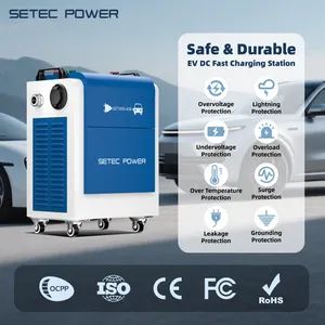 SETEC POWER Excellent Performance 10kW 30kW 60kW Portable Free Installation Electric Vehicle Charging Station with CE Certificate - Shenzhen SETEC Power Co., Ltd. - China