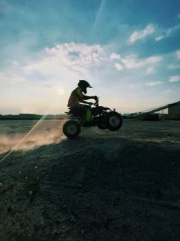 Electric Racing ATV 6kw 72V Lithium Quad off-Road for Sporting Use - Luckyram Technology Co., Ltd - China
