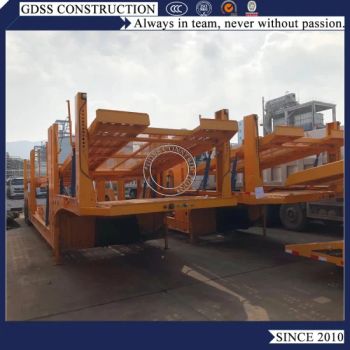 2/3 Axles Frame Tandem Utility Galvanized Lowbed Heavy Duty Car Transport Hauler Carrier Transportation Truck Travel Transporter Box Semi Trailer - GDSS CONSTRUCTION LIMITED - China