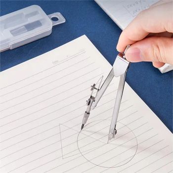 Metal Compasses Pencil Lead Students Office Drawing Design Stationery Compasses - Skylark Network Co., Ltd. - China