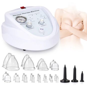 Vacuum Cupping Therapy Beauty Machine Boobs Care Big Breast Enlargement Machine Vibrating Breast Massager - Guangzhou Qili Technology Co., Ltd. - China