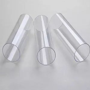 Clear Round Borosilicate Glass Tube Fusion-Fused Silica Premium Quality Glass Product - JINAN FLAME GLASSWARE COMPANY LIMITED - China