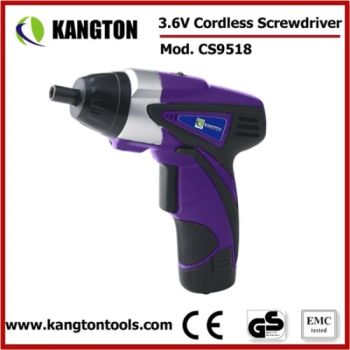 Li-ion Screwdriver 3.6V Battery Screwdriver - Kangton Industry, Inc. - China