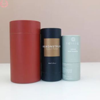Recyclable Craft Cardboard Boxes Biodegradable Paper Kraft Packaging Tubes with Clear Window - Shijiazhuang Sandi Packaging Company Ltd - China