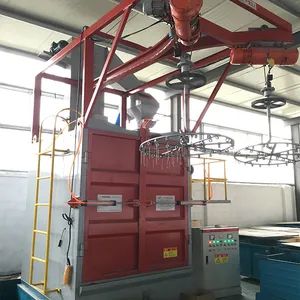Steel Pipe Die Casting Parts Automatic Blasting Machine Metal Surface Treatment Rust Removal Cleaning Blasting Dust Removal Equipment Manufacturer - Yancheng Ruigang Machinery Co., Ltd. - China