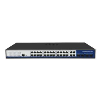 High-Speed 24ge 4ge Combo Switch with 4 SFP Ports Ethernet Network Switches - Shenzhen Pioneer Goods Communication Co., Limited - China