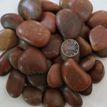 Natural Landscaping Red Color River Stone Pebbles - Quanzhou Tianyuan Stone Co., Ltd. - China