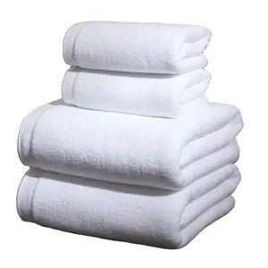 Cotton Long Terry Absorbent Hotel Towel Set Bath Hand Cotton Towels - Shanghai General Textile Co., Ltd. - China