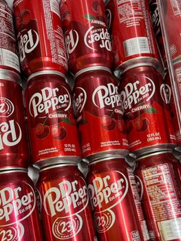 Dr Pepper Zero Sugar Sugar-Free Flavored Puree Soft Drink 355ml X 24 Can with Best Price Wholesale