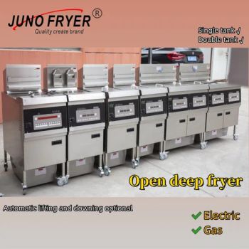 Commercial Electric Tank Fryer Fried Chicken Chips Deep Fryers - Junnuo Electromechanical Technology (Kunshan) Co., Ltd. - China