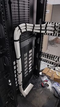 Network Cables for Server Rack Labeling Labeling Routing Cable Routing Cable Management Organized Connectivity Purpose Data - Brothers Corp - India