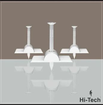 PVC White Batten Flat Clip, Packaging Size: 100 pieces/packet - Sri Bajrang Sales - India