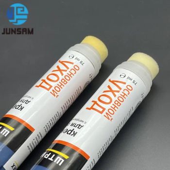 Shoe Polish Tube Pure Aluminum Chemical Product Packaging - Junsam (Zhongshan) Packaging Products Co., Ltd. - China