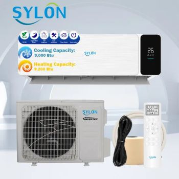 Energy Saving 0.75ton 9000BTU 1HP Inverter Cooling Only Split Air Conditioners with Smart WiFi/APP Control with CE CB Saso Certification for Middle East Home - Foshan Sylon Electrical Appliances Co., Ltd. - China