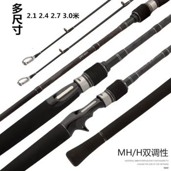 Carbon Slightly Mh/H Tuning Long-Throw Pole Sea Bass Pole Fishing Rod - Shandong Zhoutai Outdoor Products Co., Ltd. - China