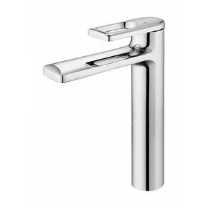 Shiny Chrome Bathtub Faucet with Single Water Handle for Bathroom - George Design & Construction Co., Ltd. - China