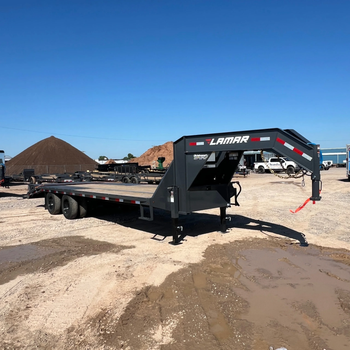 8.5×25 20k Lamar Flatbed Trailer - senesie mfg llc - United States