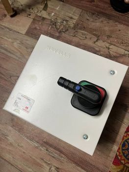 White 125A Havells Kompact Plus Switch Disconnector Fuse Unit, 8 Ports, Switch Size: 1 Module - Balaji Electric Corporation - India