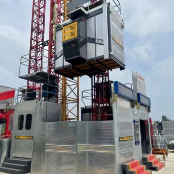 Sc200/200 Outside Construction Hoist Equipment for Building Material Professional Supplier of Construction Lifters - Jinan Dexin Wanhe Machinery Equipment Co., Ltd. - China