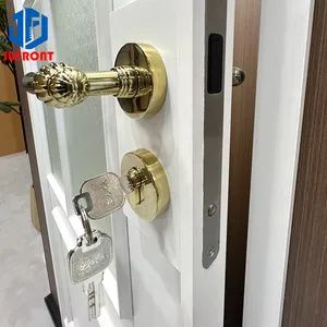 House Internal Black Industrial Studio Clear Glass Door Aluminium Double Interior Metal French Glass Doors - Dazhonghua (Guangdong) Metal Technology Co., Ltd. - China