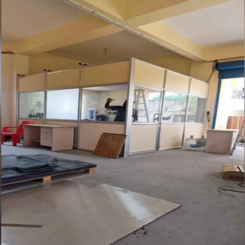 Aluminium Partitions Services Design Modular Maintenance Low Maintenance Water Resistance Waterproof Weight Lightweight Yet - VKS Interior & Exterior - India