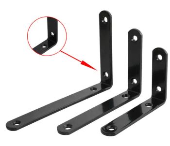 Factory Supply Brackets, Support Powder Coated Black Bracket and Brackets, Channel Fittings Bracket - Hebei Hanghong Trading Co., Ltd. - China