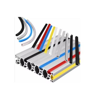 Slot 6 8 10 mm Soft PVC Cover Strip for T-Slot Aluminum Profiles, Hot Sale Product for Cleanroom Systems, Workstations, and Industrial Aluminum Frame Sealing Pr - Chengdu Hf Future Technology Co., Ltd. - China