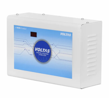 Single Phase Voltas VA4150 Digital Voltage Stabilizer Power 4 KVA Brand Voltas Model No VA4150 Capacity 1.5 TR Phase Single - A To Z Smart Shoppe - India