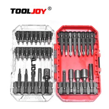 Tooljoy Factory Supply S2 Steel 34PCS Pz pH Screwdriver Bit Set Multipurpose Impact Screwdriver and Socket Sets Easy to Carry - Nanjing TOOLJOY Hardware Technology Co., Ltd. - China