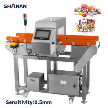 Industrial Frozen Conveyor Seafood Long Range Sugar Bread Automatic Food Bread Sugar Biscuit Metal Detector - Guangdong Shanan Technology Co., Ltd. - China