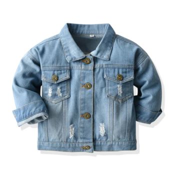 Children Clothes Kids Clothes Kids Denim Jackets Jeans Jacket Kids Wear Fashion Wear Girls Boys Jackets Jeans Coat Denim Clothes Children Fashion Outwear - Mingteng Clothing Factory Ltd. - China