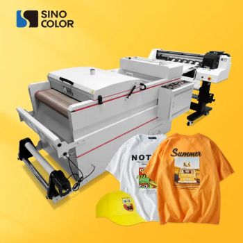 2021 60cm Industrial 2 PCS I3200 Heads Pet Film Digital Printing Machine for Heat Transfer Garment T-Shirt Fabric - SinoColor Printing Equipment (Shanghai) Co., Ltd. - China