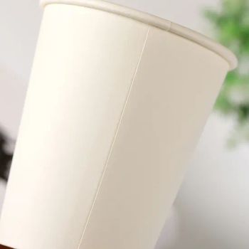 Biodegradable Ripple Corrugated Wall Paper Glass Mug PLA Disposable Coffee Ripple Wall Paper Cup - Wuxi Maiduo Technology Co., Ltd. - China