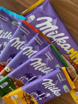 Luxury Milka 80g – 90g Delicious Creamy Chocolate Bar Perfect Dessert Snack with Rich Taste and Fresh Premium Quality