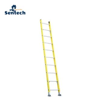 Hot Sale Portable Fiberglass Step Ladder for ANSI FRP Single Straight Ladder - Sentech (Ningbo) Technology & Development Co., Ltd - China