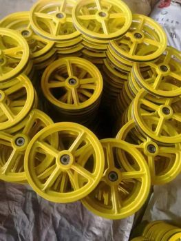 China Wholesale Elevator Parts Components Elevator Pulley for Traction System - Kunshan Mini Mustang Tech. Co., Ltd. - China