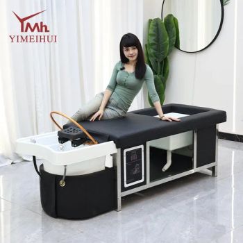 Elegant Massage Salon Bed with Integrated Foot Bath Tub - Foshan Yimeihui Furniture Manufacturing Co., Ltd. - China