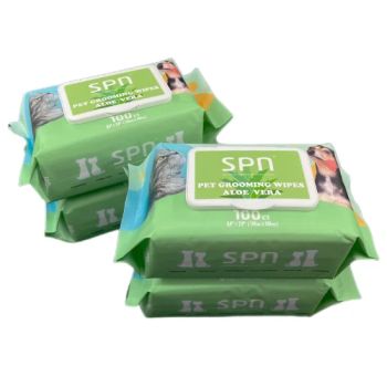Disposable Pet Gloves Wet Wipes for Cats and Dogs Without Washing SPA Bath Towels Cleaning Tissue and Deodorizing Pet Supplies Eco-Friendly Animal Wipes - Hangzhou Special Nonwovens Co., Ltd. - China