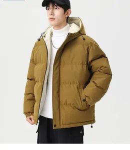 Customized Brand Men's Winter and Autumn Windbreaker-Style Warm Coat, Made with High-Quality Winter Down Filling - Quanzhou Huian Shenhu Trading Co., Ltd. - China