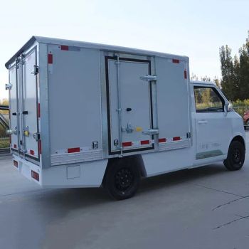Max Speed 81km/H Electric Cargo Trucks Hot Sale Seats 2 Range 90km Origin China Speed 81km/H Model NO. H03 Condition - Chenyang (Anhui) New Energy Vehicle Design Institute Co., Ltd. - China