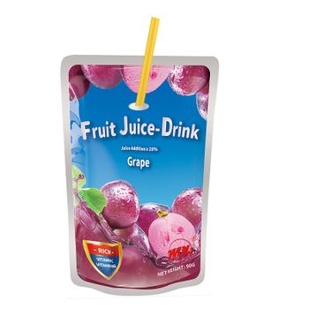 WDL Fresh Summer Low Fat Jelly Drinks Grapes Juice Strawberry Juice bagged 80g Healthysnack - Fujian Jinjiang Weiduoli Food Co., Ltd. - China