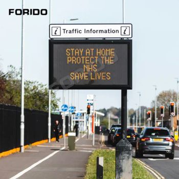 Customized Unfolded Forido Wrapped Film Packaging Road Safety Traffic Signs - Yangzhou Forido Photoelectric Technology Co., Ltd. - China