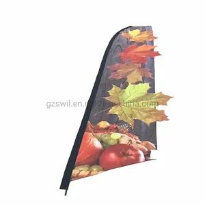 Exhibition Fashion Digital Printing Polyester Fabric Triangle Flag Banner - Swil Limited - China