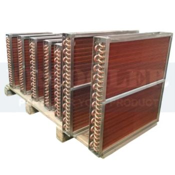 Air Conditioning Cooling Coil Copper Tube Condenser Coil for Package Units - Changzhou Vrcoolertech Refrigeration Co., Ltd. - China