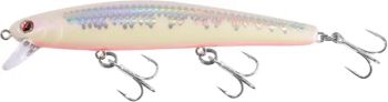 California Surf Fishing Lures Saltwater Jerkbait Crankbait Surf Minnow 110 - Metallic Sardine Super Glow & Pearl Pink Belly Glow Lures for Halibut & Striper - Weihai Lotus Outdoor Co., Ltd. - China