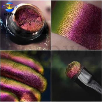 Cosmetic Eyeshadow Chameleon Pigment Colorshift Mica Pearl Pigment - OCROWN CO., LTD. - China
