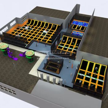 Trampoline Park of 3D Design - Nanjing Pegasus Recreation Equipment Co., Ltd. - China